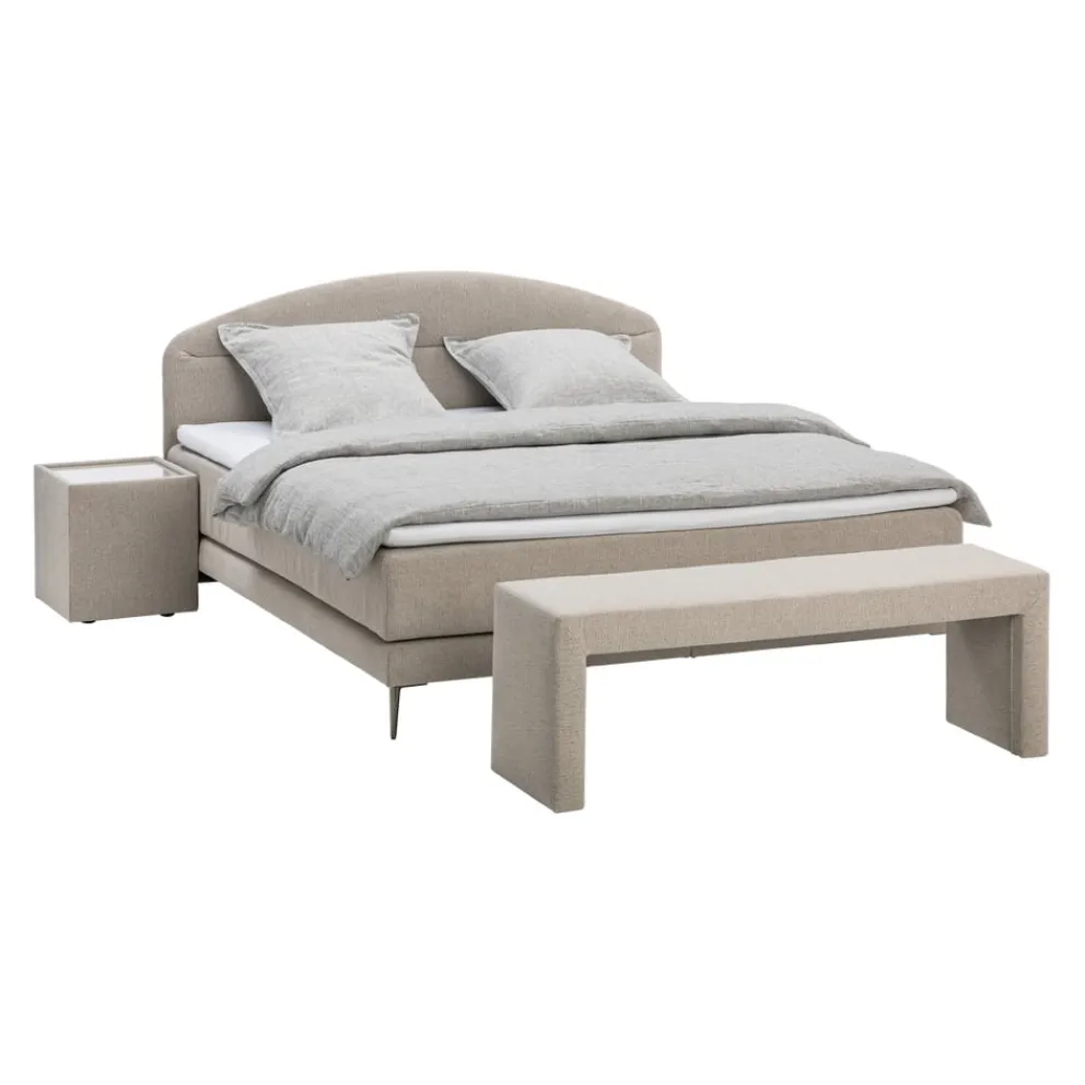 edy&liv Boxspringbett Lille-231 Sneak beige 05 Online