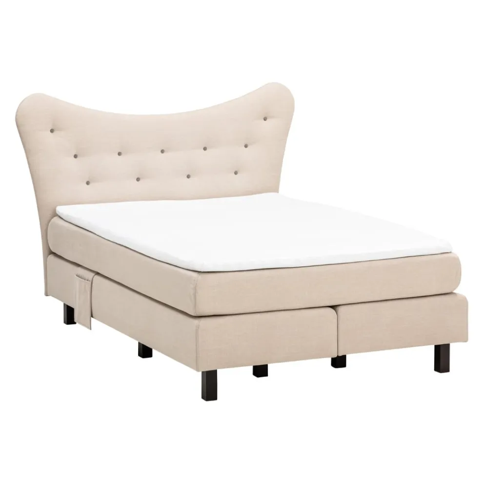 BYYU Boxspringbett LILLY-202 Natural 01 Online