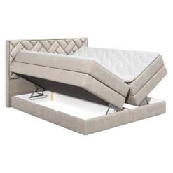 Welnova Boxspringbett Loreno beige Outlet