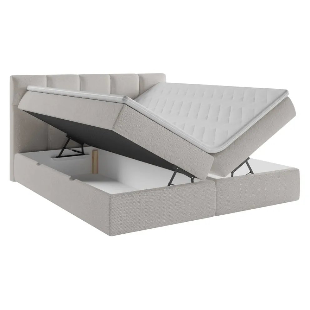 Livetastic Boxspringbett Lorie taupe Outlet