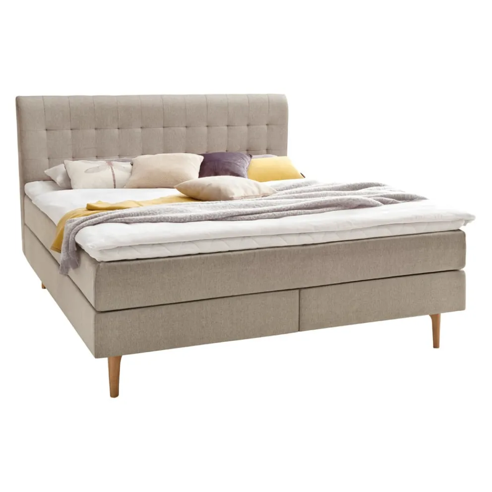 Novel Boxspringbett Massello 33 beige New