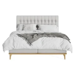 Novel Boxspringbett Massello 83 hellgrau