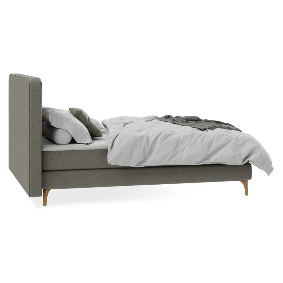 Novel Boxspringbett Massello 34 taupe Hot