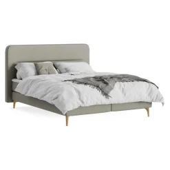 Novel Boxspringbett Massello 34 taupe Hot