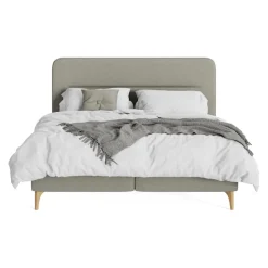 Novel Boxspringbett Massello 34 taupe Hot