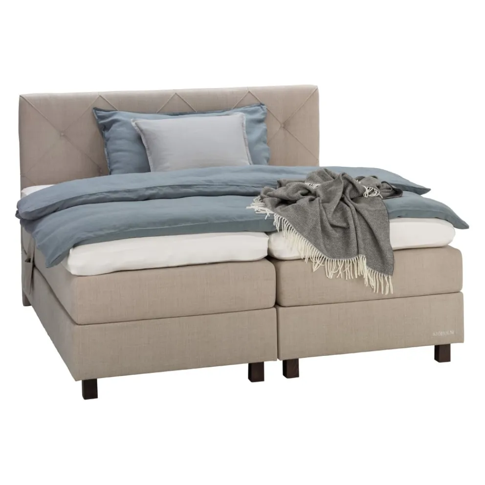 SJÖHOLM Boxspringbett Nylund Matiss 07 Beige Clearance