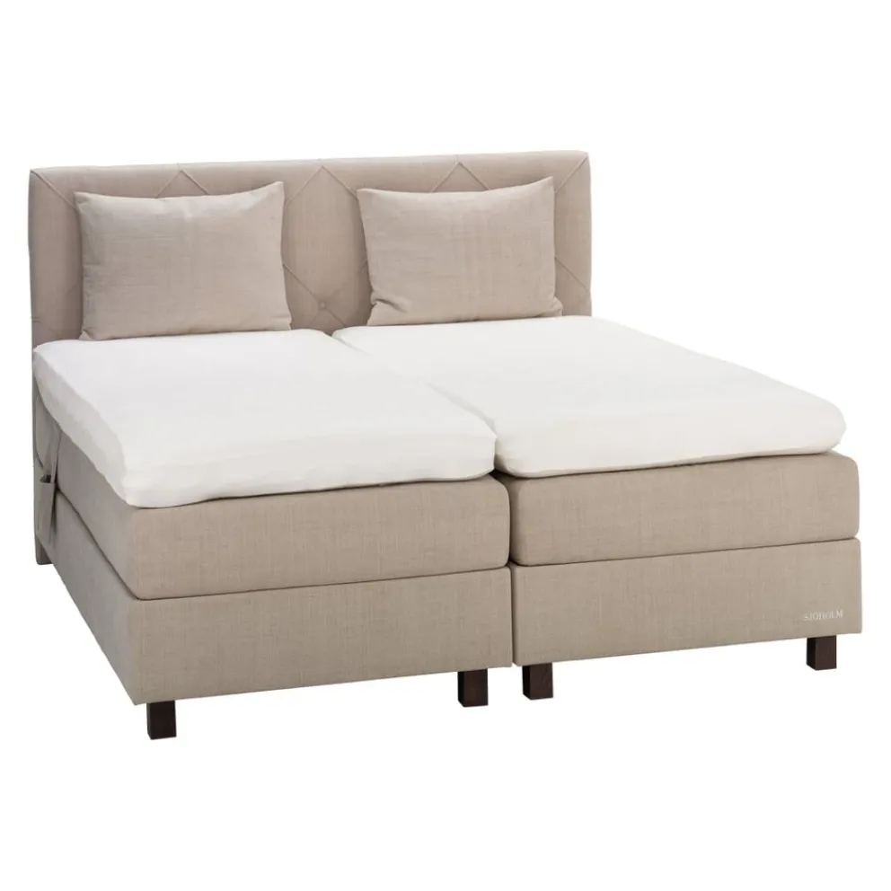 SJÖHOLM Boxspringbett Nylund Matiss 07 Beige Clearance