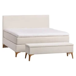SJÖHOLM Boxspringbett Nylund RUN AGAIN 01 CREAM