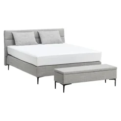 SJÖHOLM Boxspringbett Nylund Ashgrey 40 New