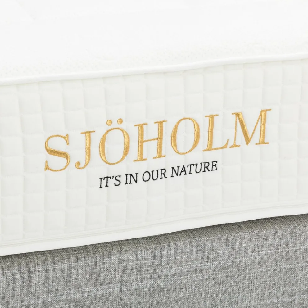 SJÖHOLM Boxspringbett Nylund Ashgrey 40 New