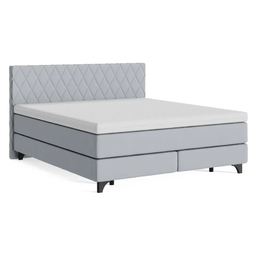 Johann Jakob Boxspringbett Odin PG 1, Spy Light Grey 30