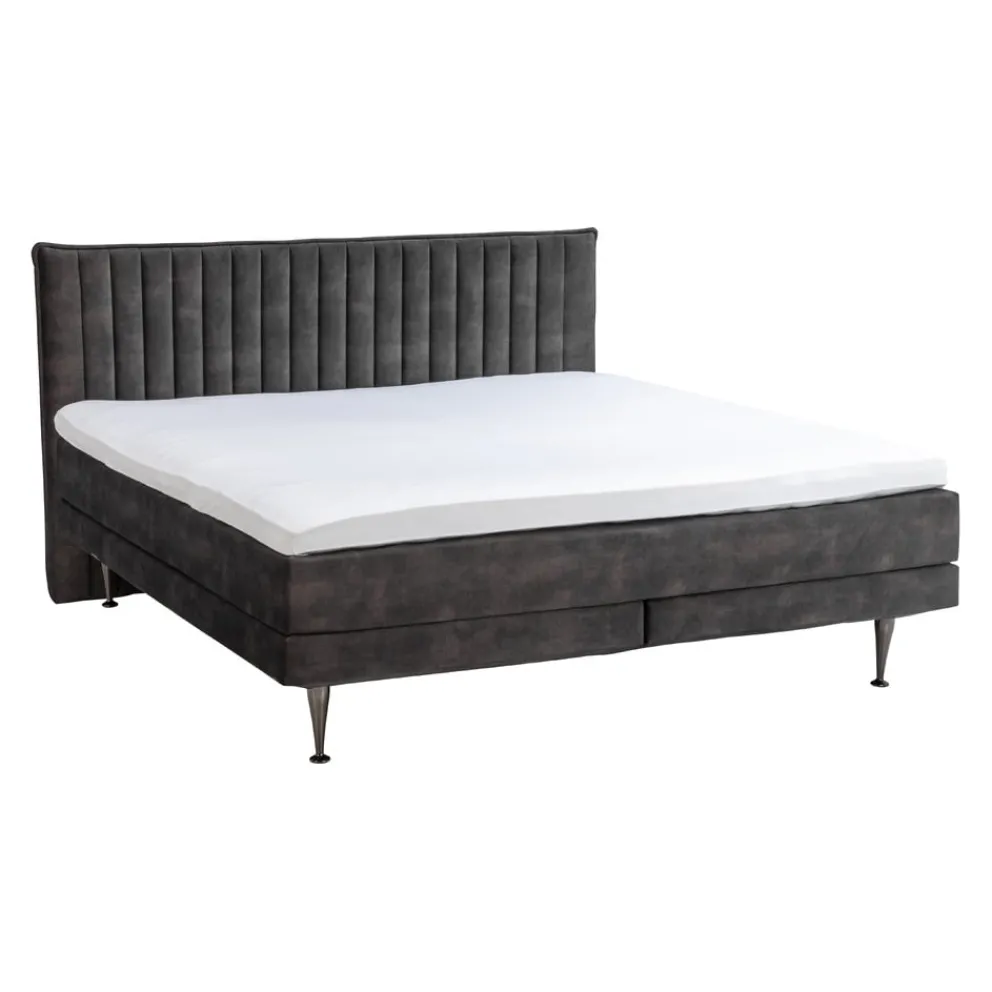 Johann Jakob Boxspringbett Odin PG 2, Adore Darkgrey 68 New