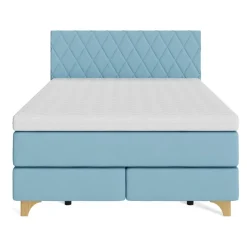 Johann Jakob Boxspringbett Odin PG 1, Spy Light Blue 80 Hot