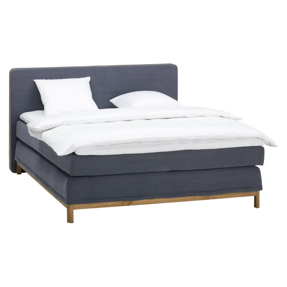 Johann Jakob Boxspringbett Odin PG 2, Ranch Indigo 90 New
