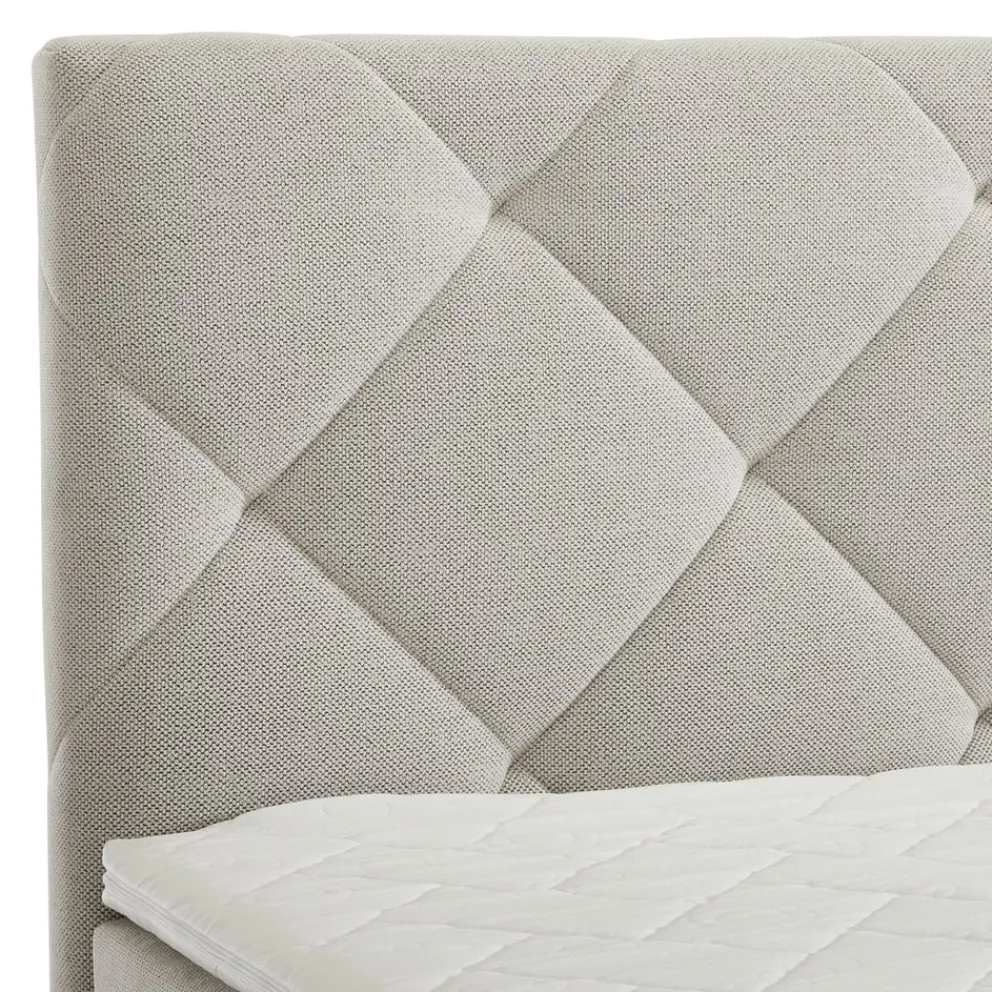 Livetastic Boxspringbett Pedro crème Clearance