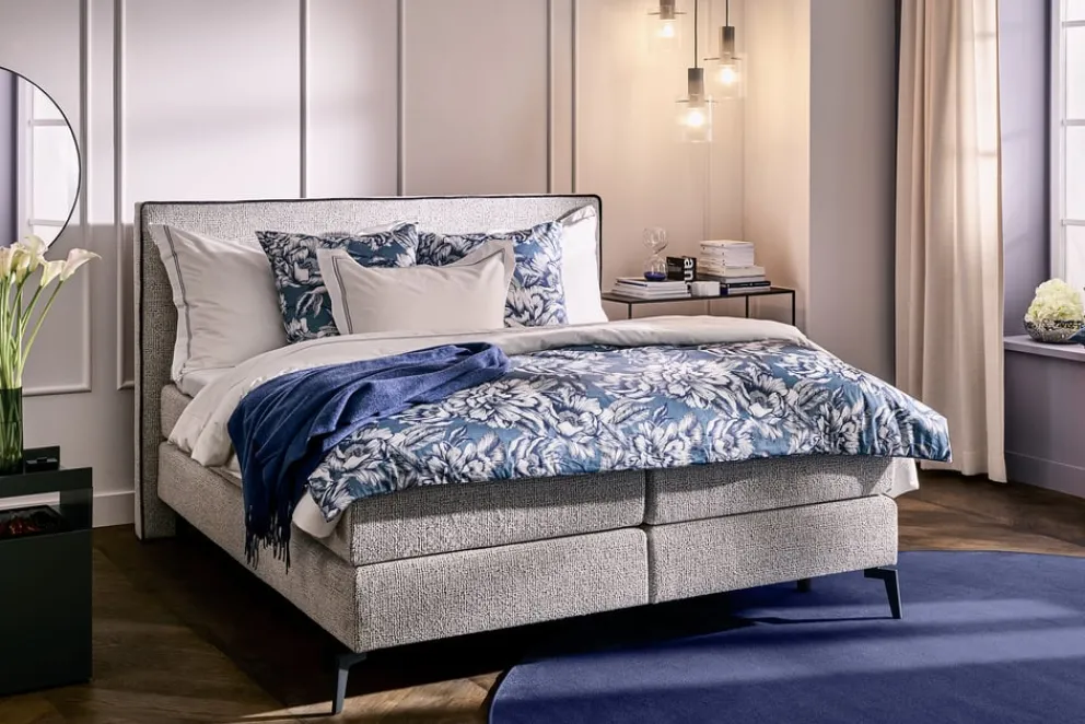 Novel Boxspringbett Savona-231 beige Outlet
