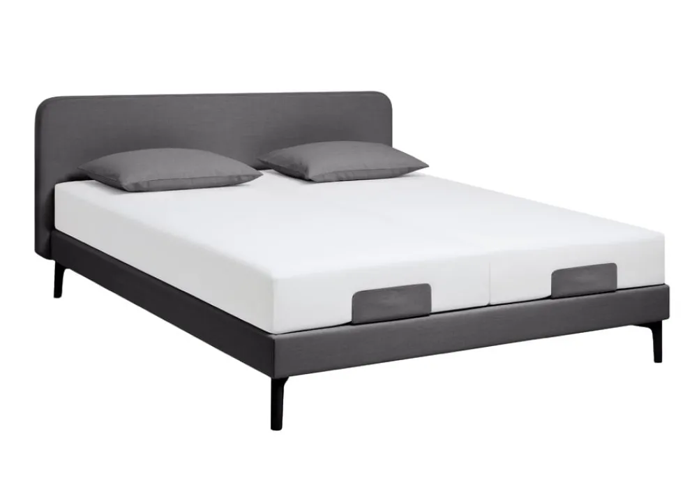 RIPOSA Boxspringbett Slow-Relax 723 graphit Outlet