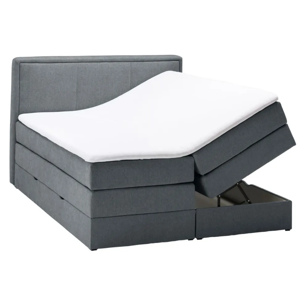 BYYU Boxspringbett Swing-202 dunkelgrau New