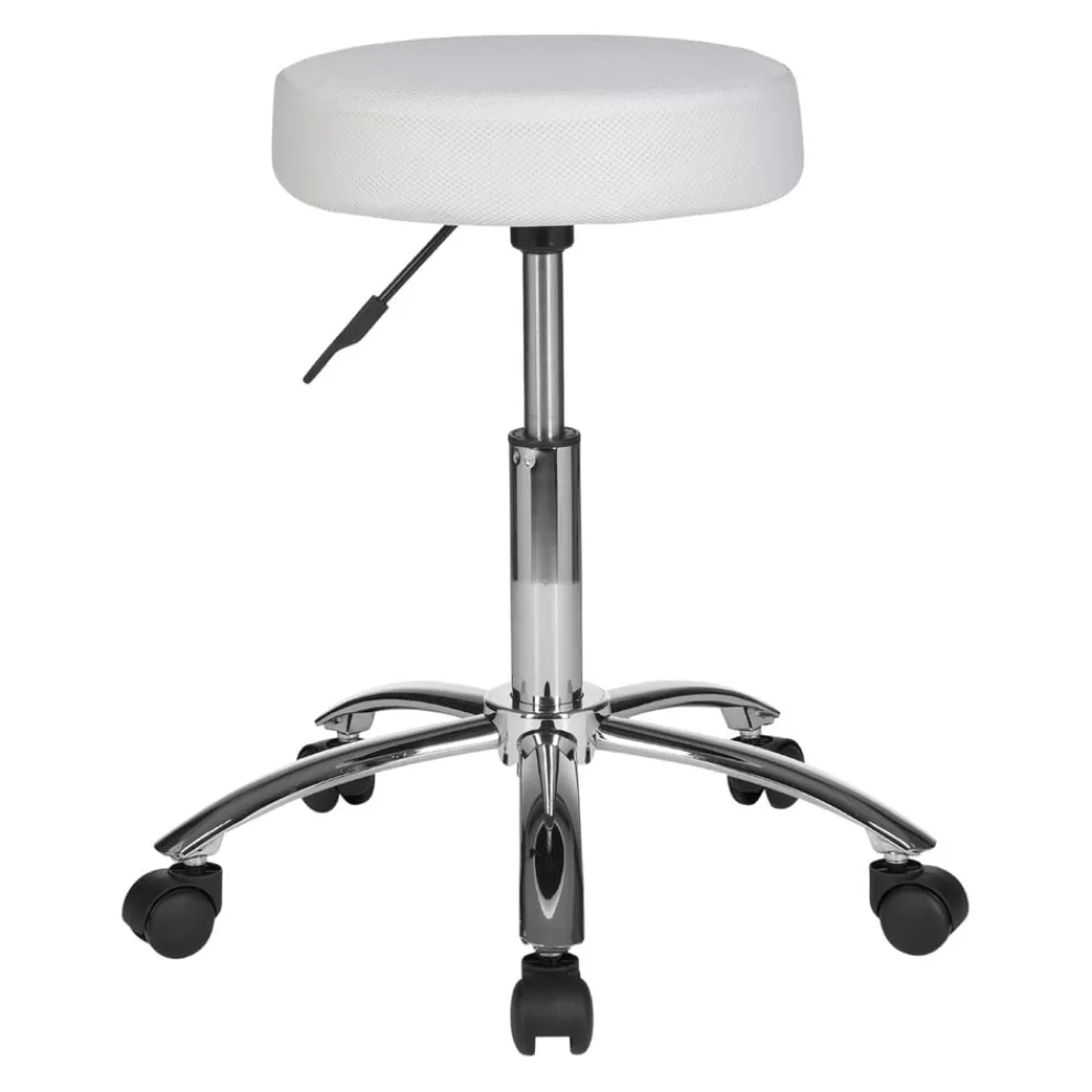 MID.YOU Bürohocker Design silber, weiss Hot