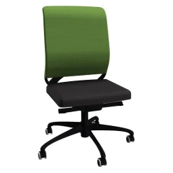 Moving Chair Bürostuhl Ecochair Kat. D / Schwarz KI33, dunkelgrün Discount