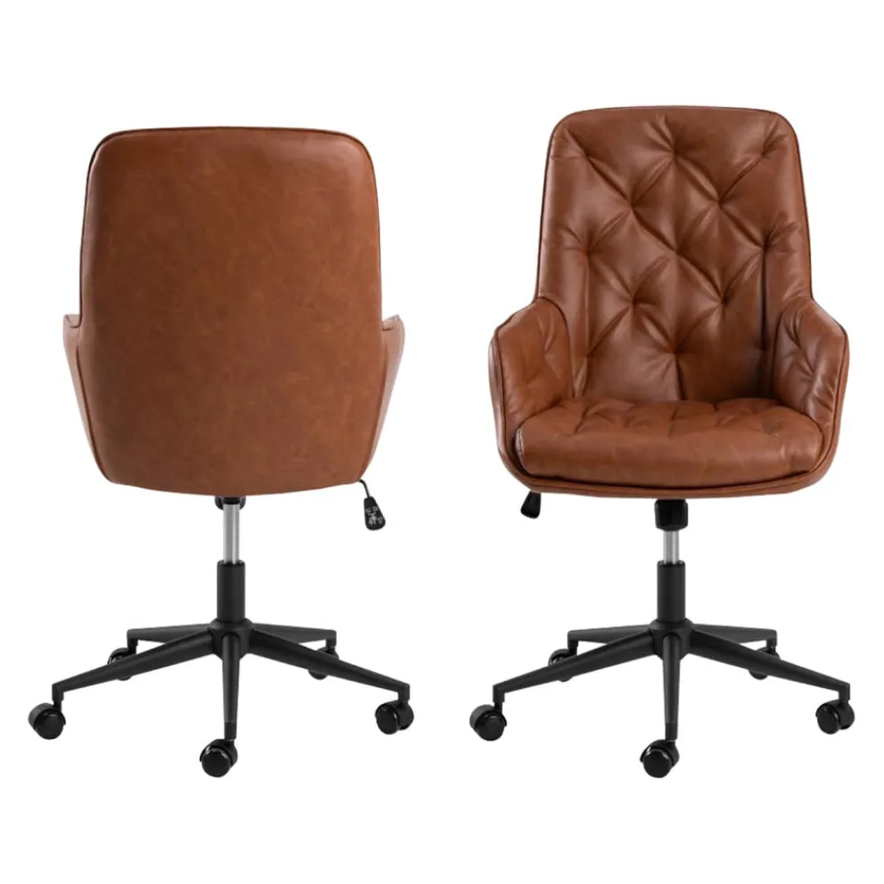 MID.YOU Bürostuhl Erik brandy 691B New