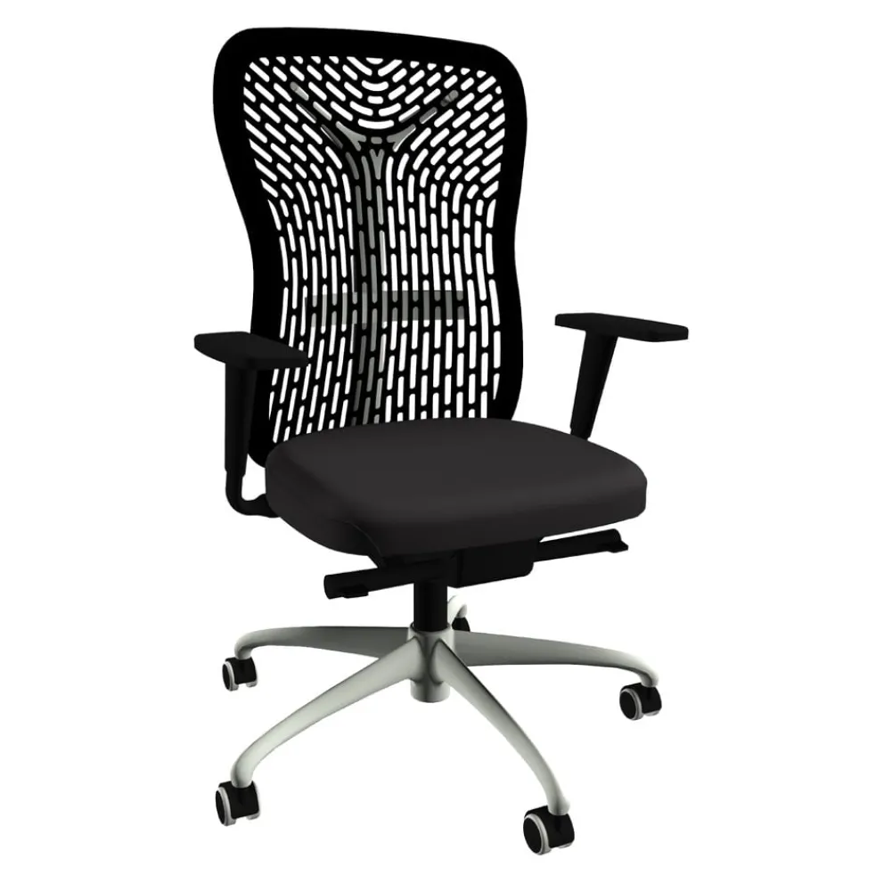 Moving Chair Bürostuhl Flexa-105 Kat. D / Schwarz KI33 Clearance