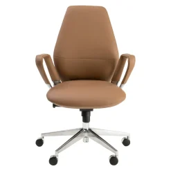Edition Bürostuhl HERMES-105 Cognac  Clearance