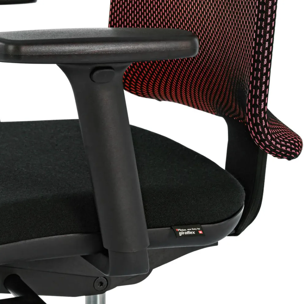 GIROFLEX Bürostuhl Mobil F60999, rot Outlet