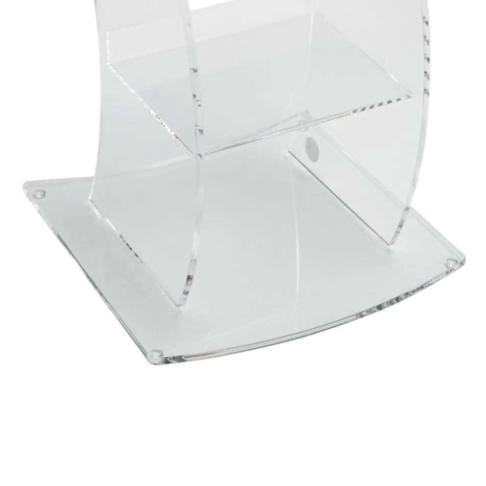 Johann Jakob CD/DVD-Regal Plexi transparent New