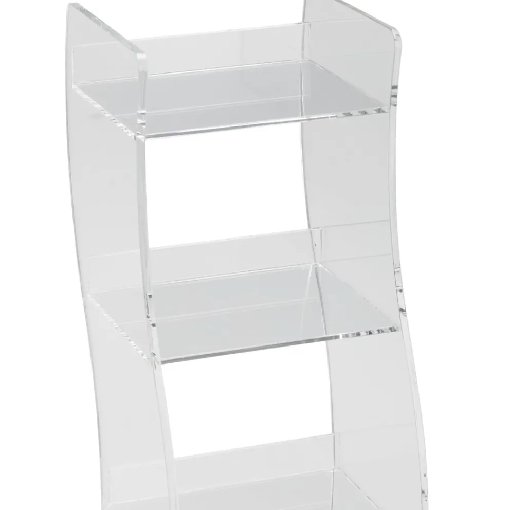 Johann Jakob CD/DVD-Regal Plexi transparent New