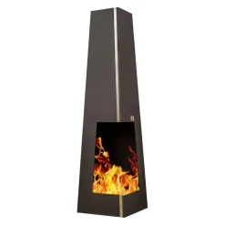 Nomlilo Cheminée Saratoga schwarz Hot