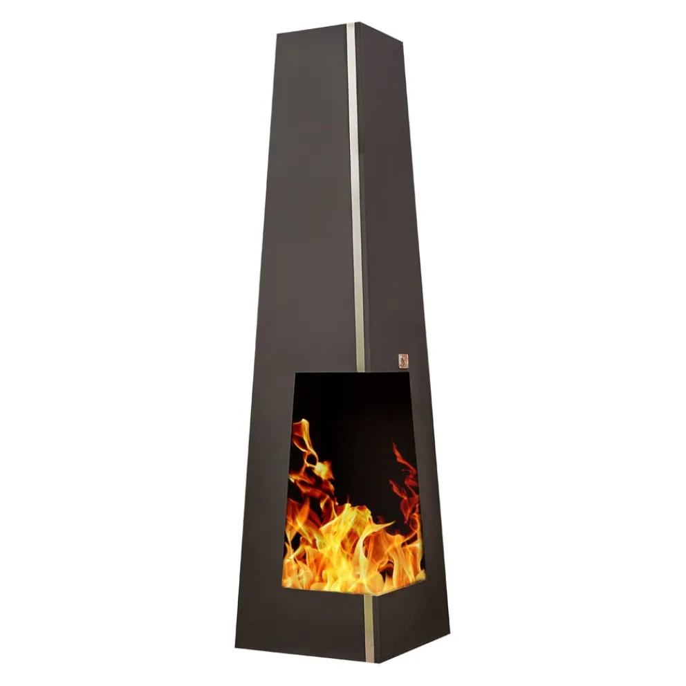 Nomlilo Cheminée Saratoga schwarz Hot