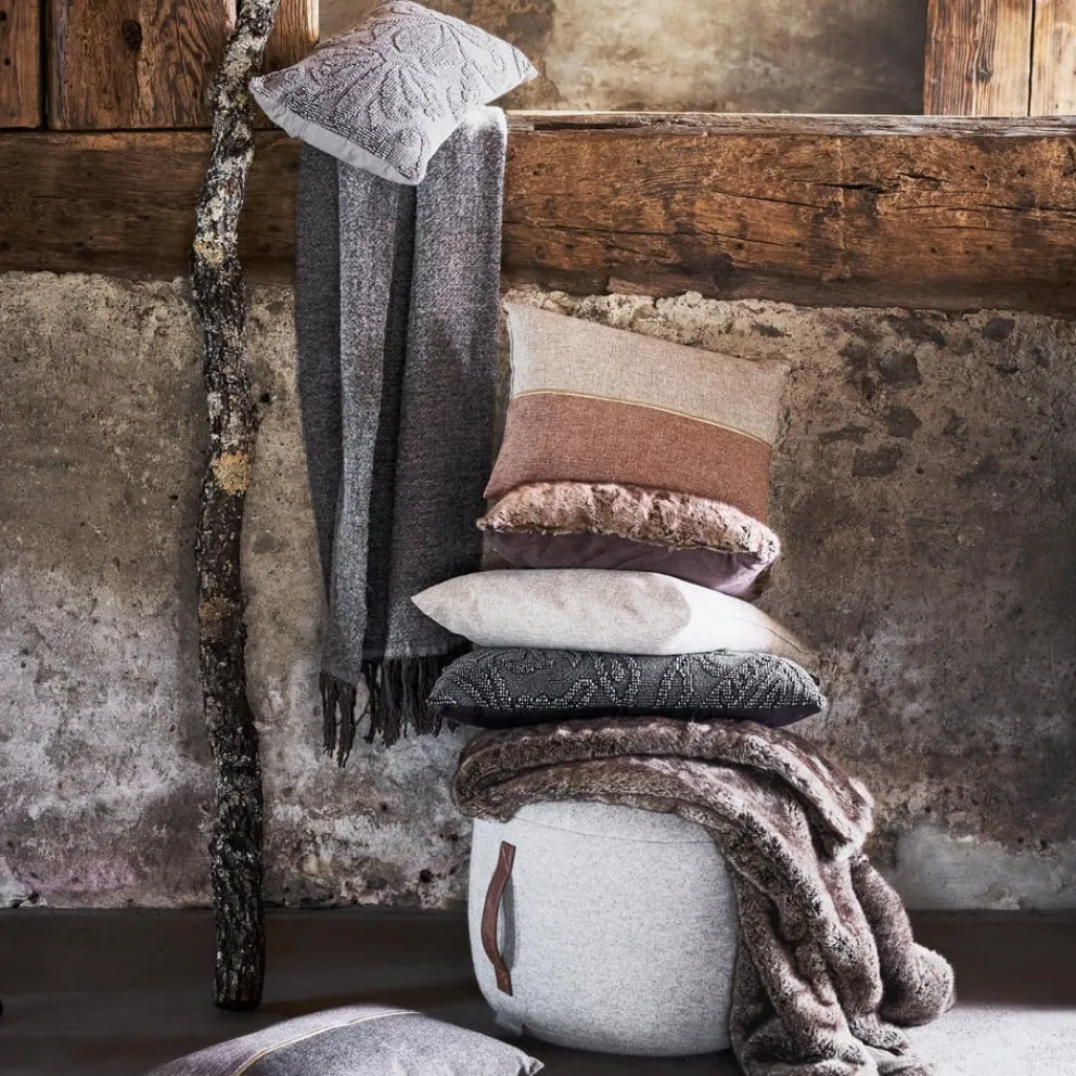 edy&liv Dekohocker Nube grau