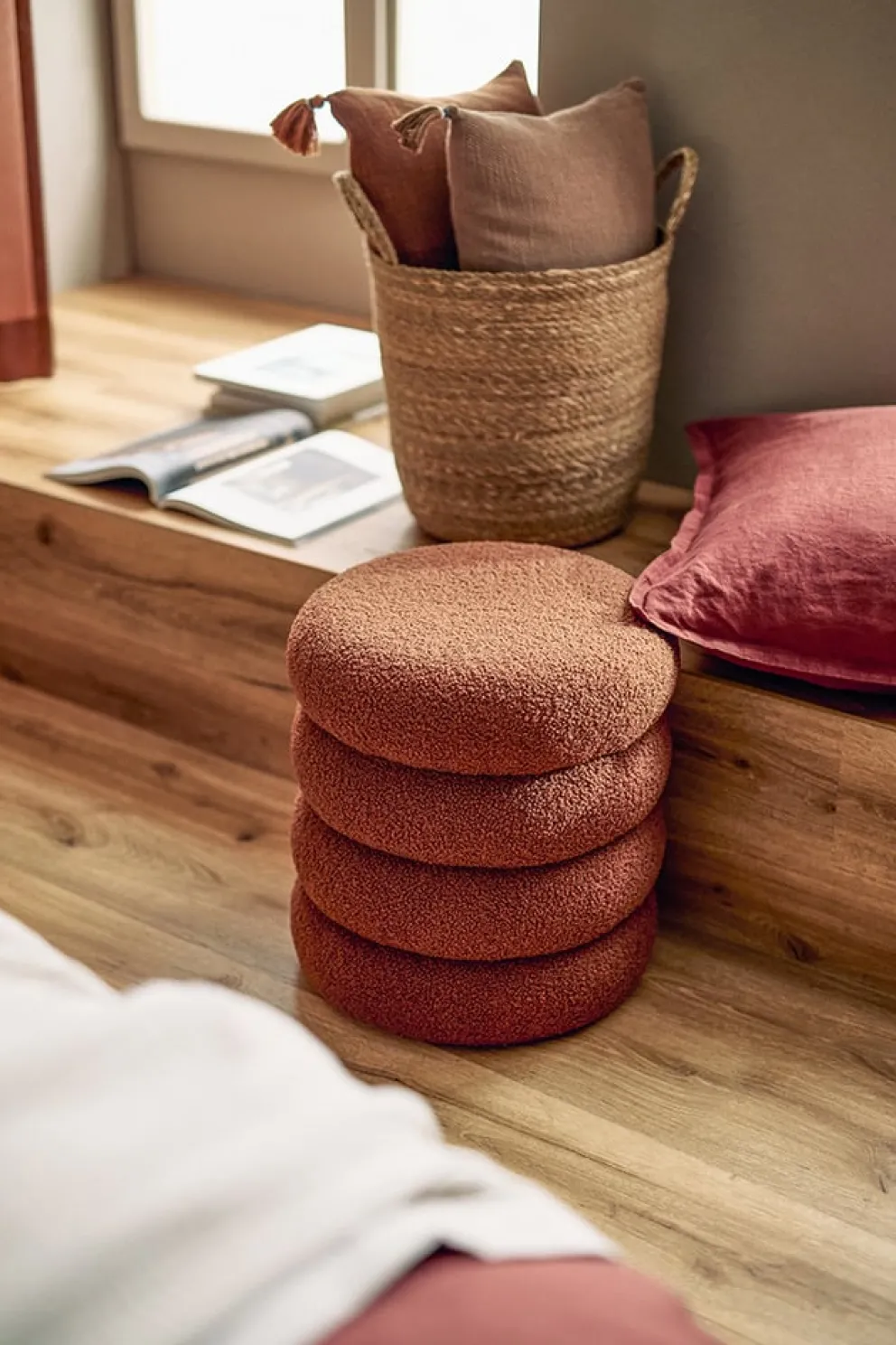 edy&liv Dekohocker Stora terracotta Discount