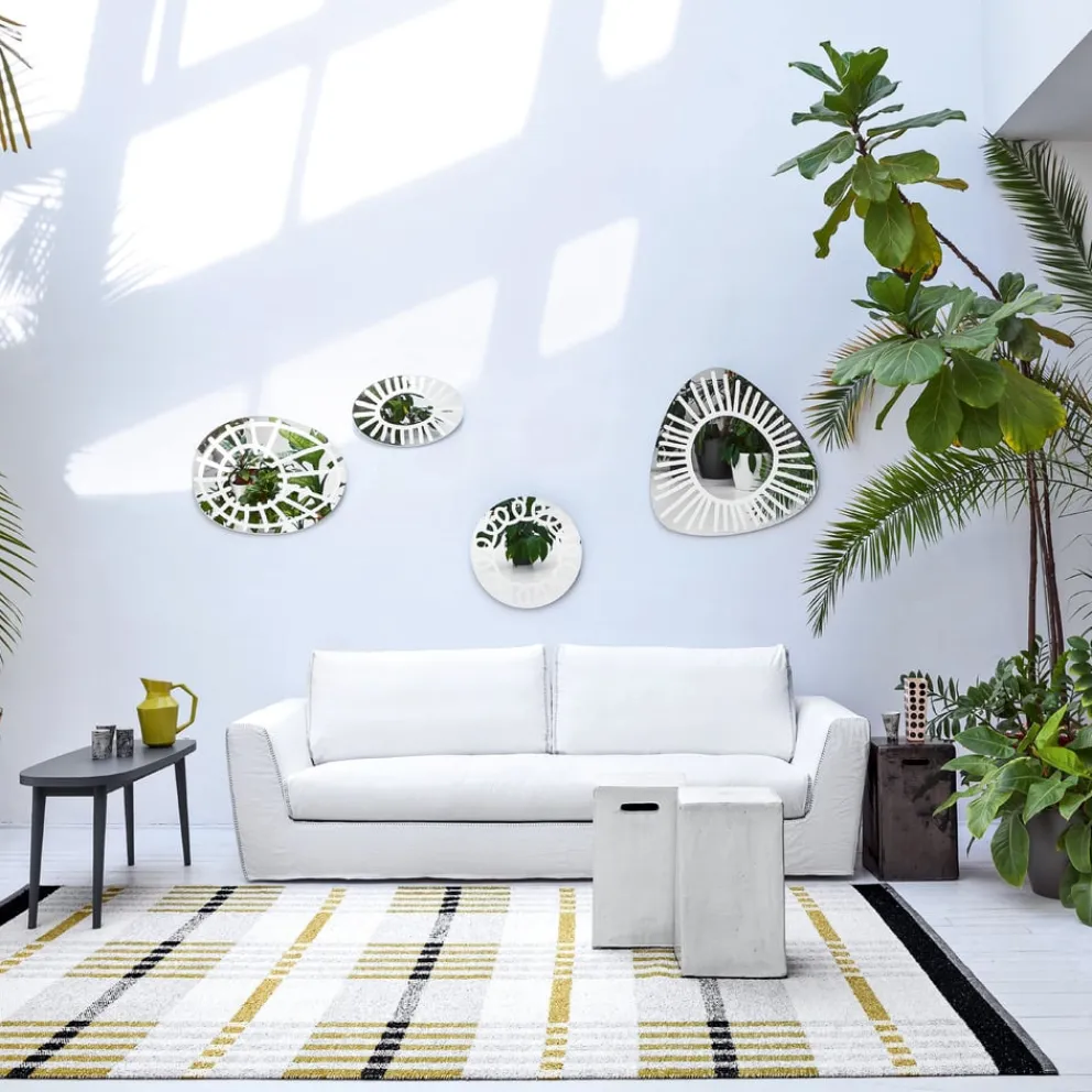 Gervasoni Dekospiegel Brick transparent, weiss Online
