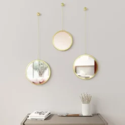 Umbra Dekospiegel Mirror messing New