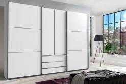 MID.YOU Dreh-/Schiebetürenschrank Magic-201 weiss Best