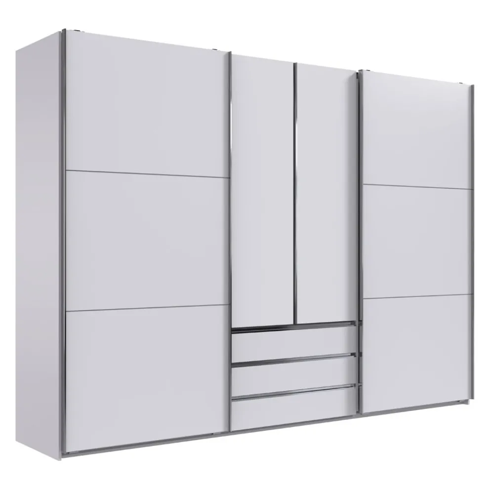 MID.YOU Dreh-/Schiebetürenschrank Magic-201 weiss Best