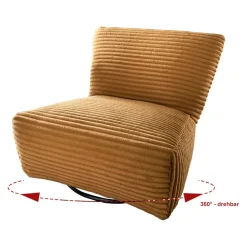 Livetastic Drehsessel Cremallo gold Best