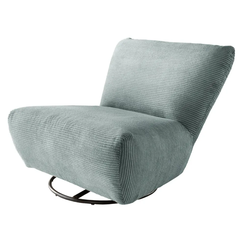 Livetastic Drehsessel Cremallo aqua Clearance