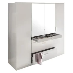 MID.YOU Drehtürenschrank aBeat weiss Hot