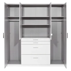 MID.YOU Drehtürenschrank aBeat weiss Hot