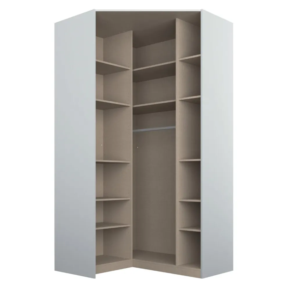 Xora Drehtürenschrank Alabama-201 grau Best