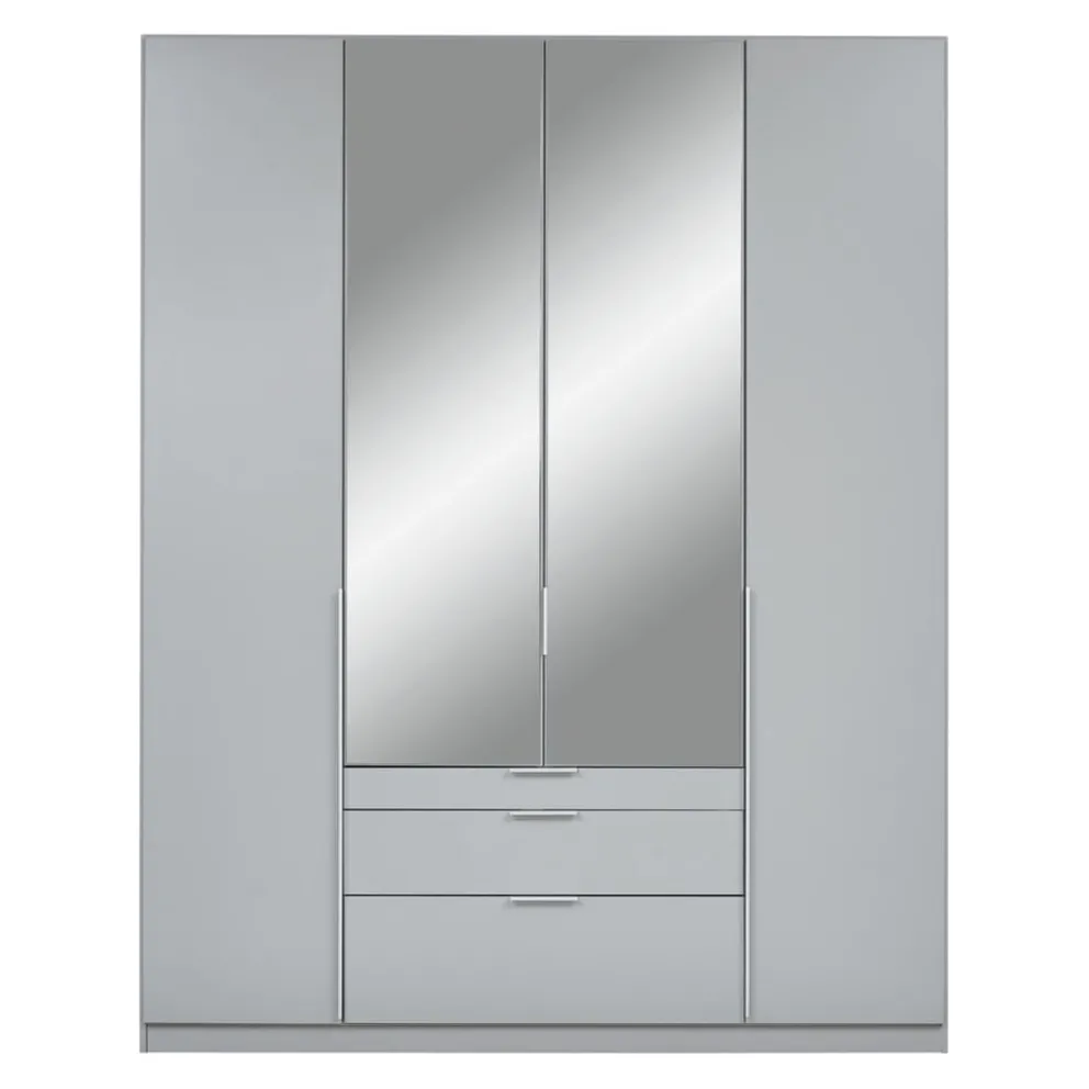 Xora Drehtürenschrank Alabama-201 seidengrau Sale