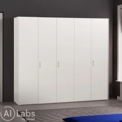 Novamobili Drehtürenschrank Alfa 300 Bianco Best