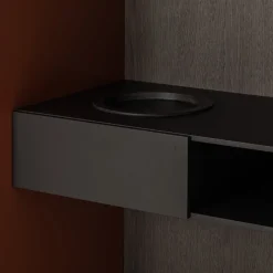 Novamobili Drehtürenschrank Alfa 306 BRUNITO, 360 COTTO, N06 ROVERE GRIGIO Hot