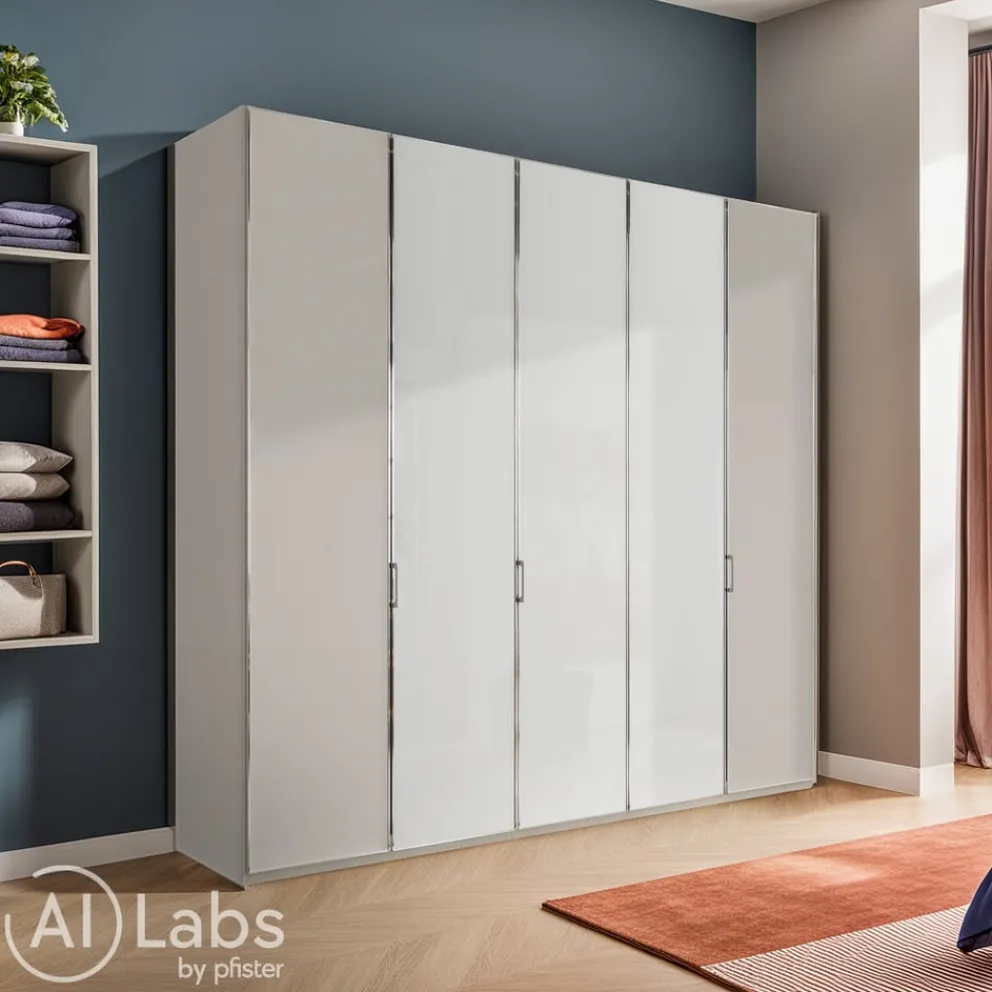 Dieter Knoll Drehtürenschrank All-In grau New