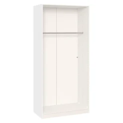 BYYU Drehtürenschrank Atlantis Weiss Landhausstil Hot