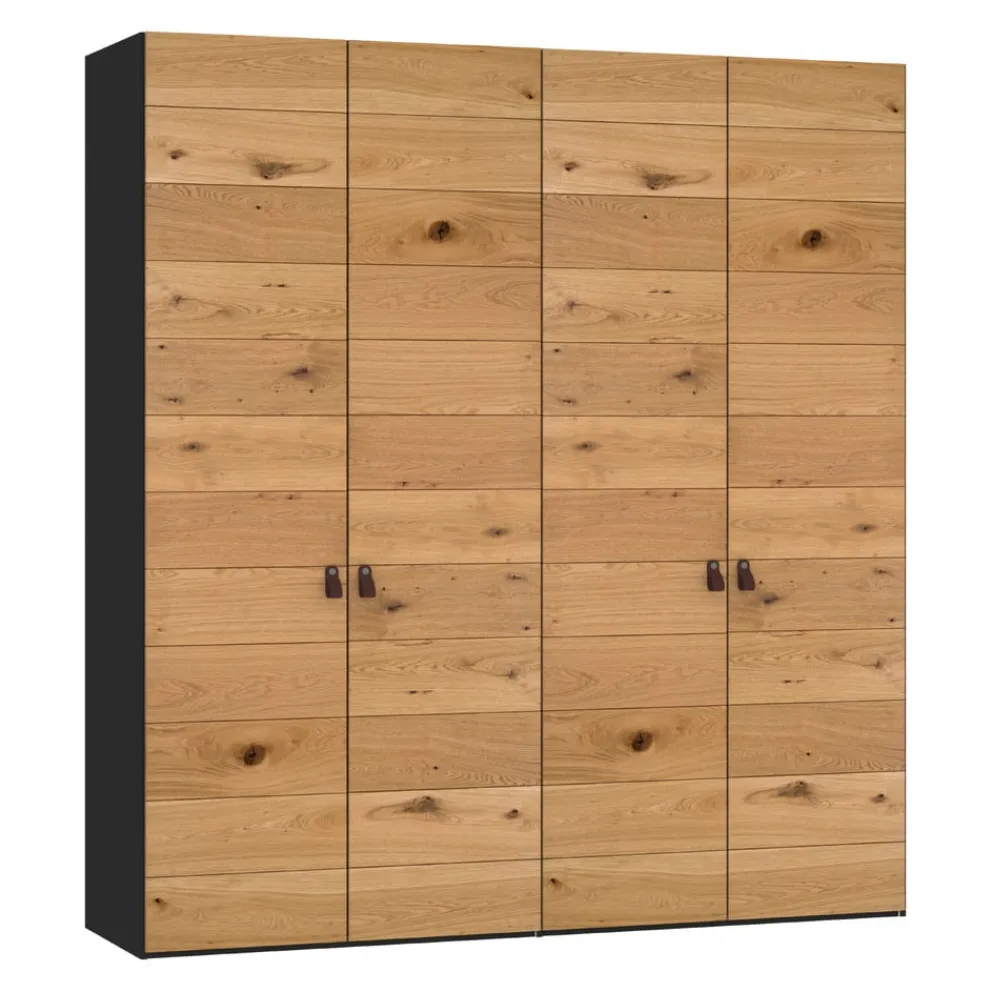 BYYU Drehtürenschrank Atlantis Eiche Clearance