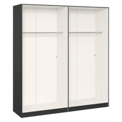 BYYU Drehtürenschrank Atlantis Toffee